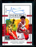 2022/23 Panini Impeccable Anfernee Simons Indelible Ink Auto /49 Trailblazers