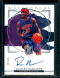 2022/23 Panini Impeccable Richard Hamilton Watercolor Auto /49 Pistons