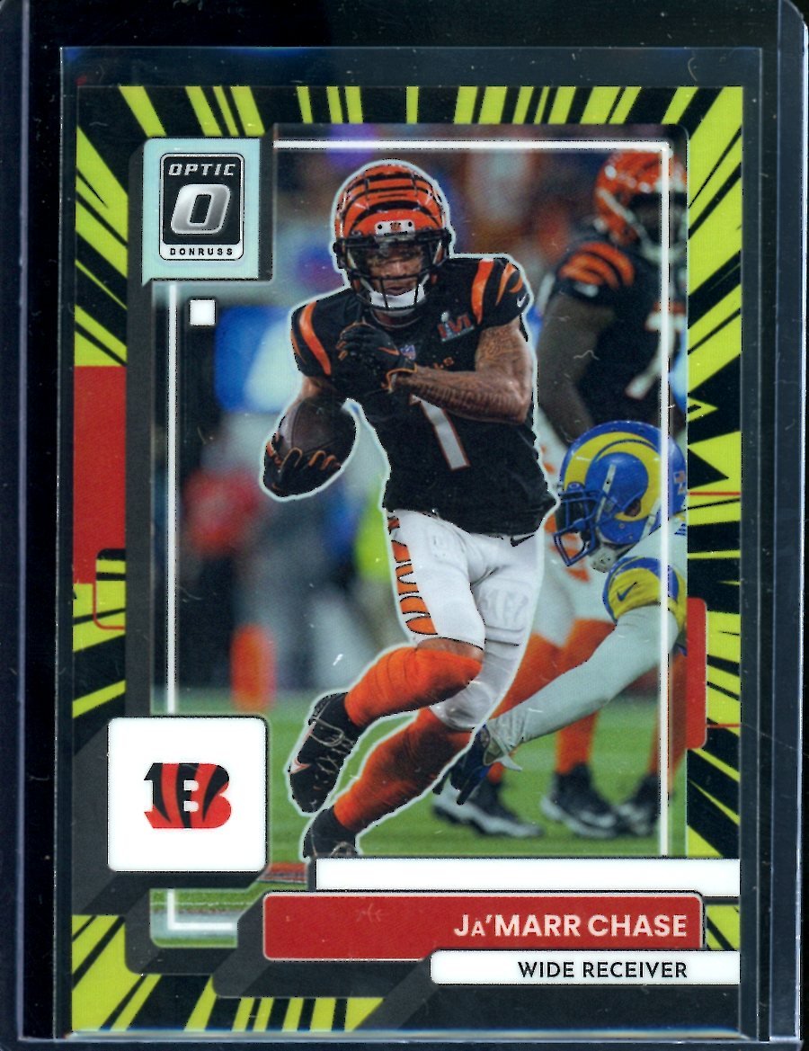 2022 Panini Optic Ja'Marr Chase Electricity /65 Bengals