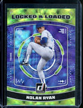 2023 Panini Donruss Nolan Ryan Locked & Loaded /25 Rangers
