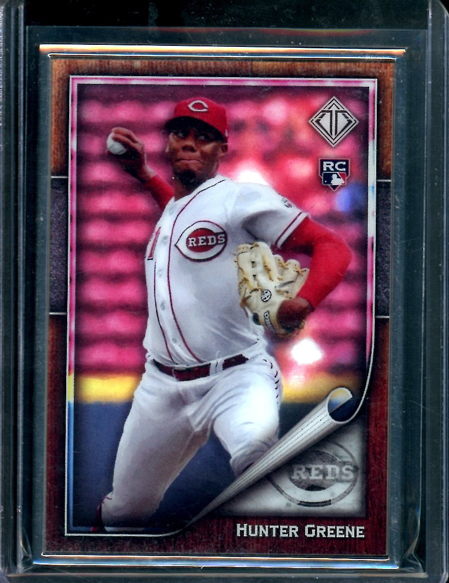 2022 Topps Transcendent Hunter Greene Rookie /50 Reds