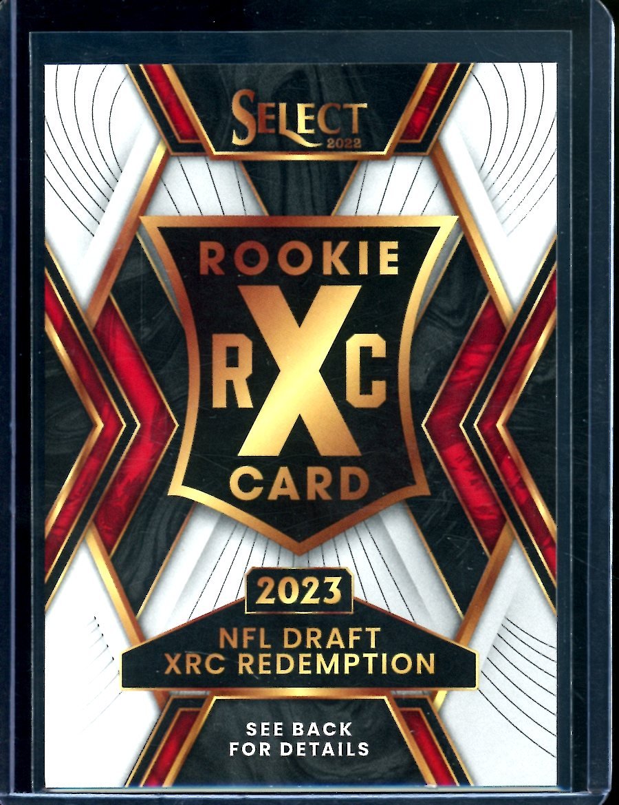 2022 Panini Select Zay Flowers Rookie XRC Prizm Redemption Ravens