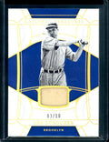 2022 Panini National Treasures Leo Durocher Patch Gold /10 Dodgers