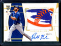 2022 Panini National Treasures Patrick Mazeika Rookie RPA /25 Logo Patch Mets