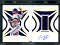 2022 Panini National Treasures Corbin Burnes Jumbo Materials Booklet Patch Auto /25 Brewers