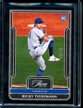 2023 Panini Three & Two Ricky Tiedemann Rookie Black /10 Blue Jays