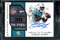2016 Panini National Treasures Jakeem Grant Laundry Tag Patch Auto 1/1 Dolphins