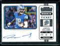 2022 Panini Contenders Jameson Williams Rookie Ticket Variation Auto Lions