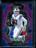 2022 Panini Select Josh Allen Premier Level Purple /75 Bills