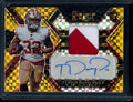 2022 Panini Select Tyrion Davis-Price Rookie Auto RPA Gold /10 49ers