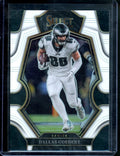 2022 Panini Select Dallas Goedert Premier Level White /35 Eagles