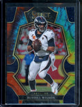 2022 Panini Select Russell Wilson Premier Level Tye-Die /25 Broncos