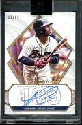 2022 Topps Luminaries Ozzie Albies Auto /15 Braves