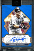 2022 Topps Luminaries Edgar Martinez Auto Blue /5 Mariners