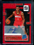 2022/23 Panini Donruss Choice Jabari Smith Jr. Rookie Red Choice Auto /99 Rockets