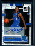2022/23 Panini Donruss Choice Jaden Hardy Rookie Auto Mavericks