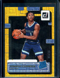 2022/23 Panini Donruss Choice Kennedy Chandler Rookie Gold /10 Grizzlies