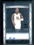 2023 Leaf Trinity Bennedict Mathurin Rookie XRC Clear Auto /49