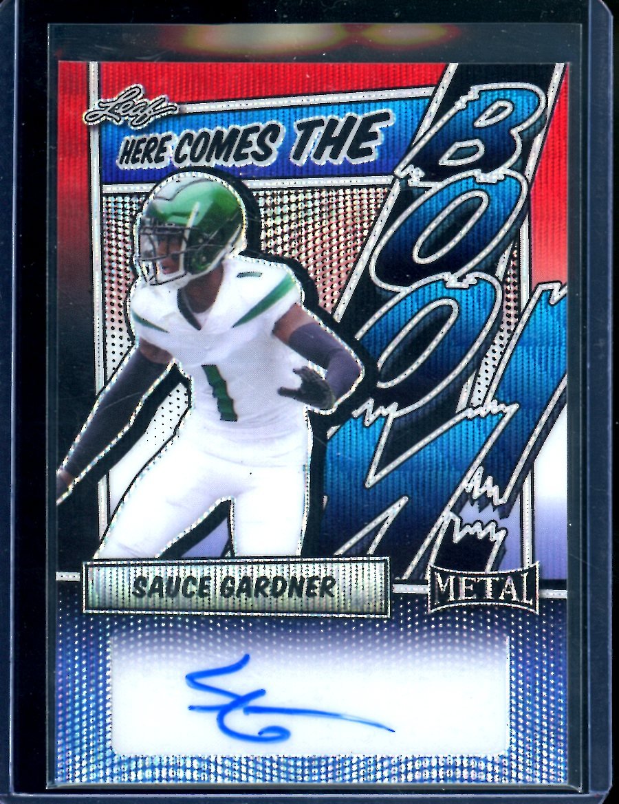 2023 Leaf Metal Sauce Gardner Here Come The Boom Auto /3 Jets