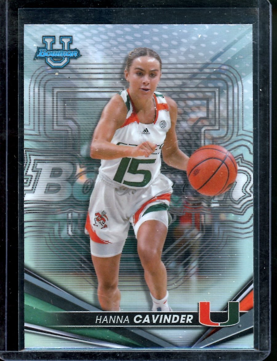 2023 Bowmans Best University Hanna Cavinder Refractor Miami