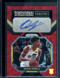 2022/23 Panini Prizm Choice Ochai Agbaji Rookie Sensational Signatures Auto Jazz