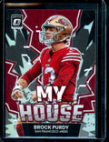 2022 Panini Optic Brock Purdy Rookie My House Holo 49ers