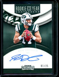 2018 Panini Contenders Sam Darnold Rookie of the Year Auto /25 Jets