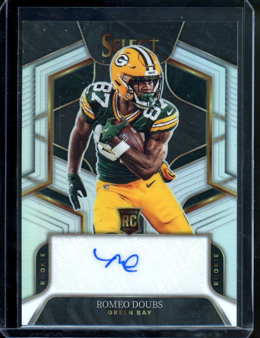 2022 Panini Select Romeo Doubs Rookie Auto /199 Packers