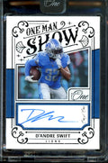 2022 Panini Panini One D'Andre Swift One Man Show Auto 1/1 Eagles