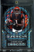 2021 Panini Obsidian Ja'Marr Chase Rookie Supernova 1/1 Bengals