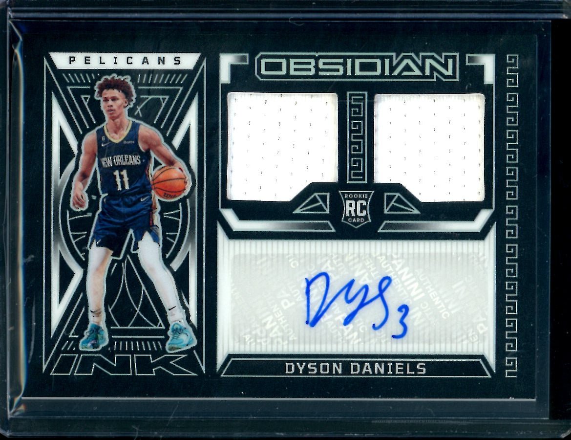 2022/23 Panini Obsidian Dyson Daniels Rookie Auto RPA /99 Pelicans