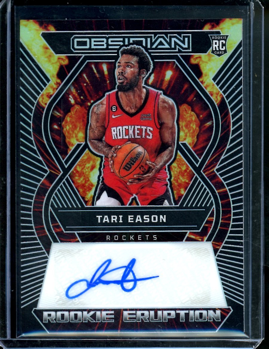 2022/23 Panini Obsidian Tari Eason Rookie Auto /149 Rockets