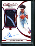 2021/22 Panini Flawless Ziare Williams Rookie Auto RPA /15 Grizzlies