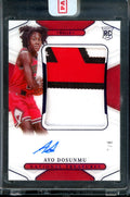 2021/22 Panini National Treasures Ayo Dosunmu Rookie Auto RPA /8 Bulls