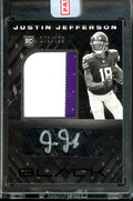 2020 Panini Black Justin Jefferson Rookie Auto RPA /199 Vikings