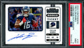 2022 Panini Contenders Treylon Burks Rookie Ticket Variation Auto PSA 9 Titans