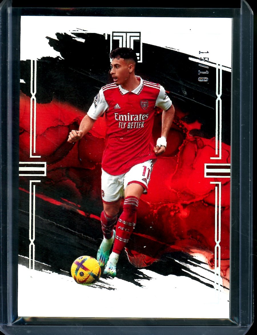 2022/23 Panini Impeccable Gabriel Martinelli /18 Arsenal