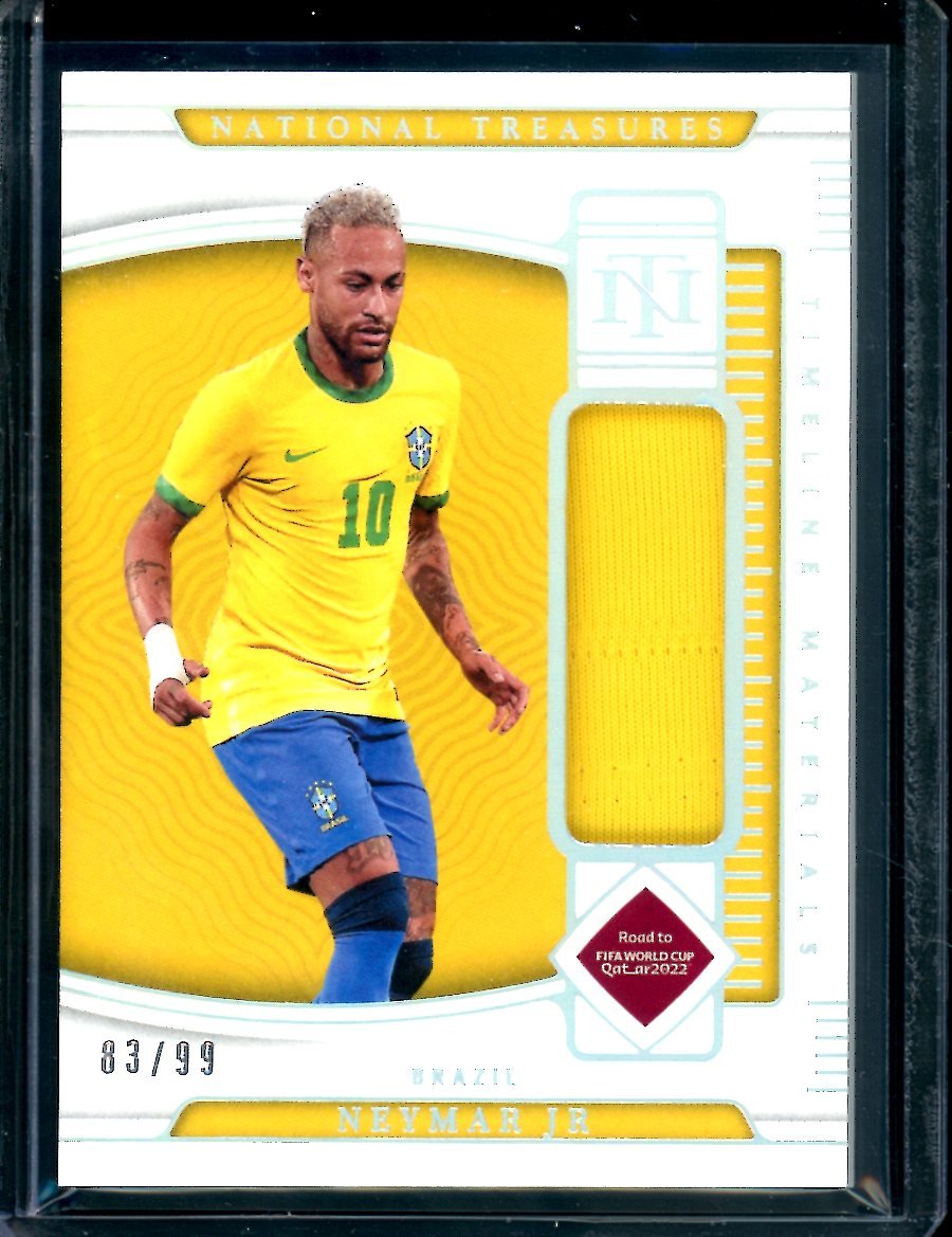 2022 Panini National Treasures Neymar Jr. Timeless Materials Patch /99 Brazil