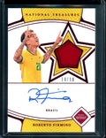 2022 Panini National Treasures Roberto Firmino Patch Auto Red /10 Brazil