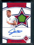 2022 Panini National Treasures Jordan Morris Patch Auto Blue /5 USA