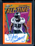 2022 Panini Contenders Optic Brian Dawkins All-Time Contenders Auto Orange /25 Eagles