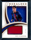 2022/23 Panini Immaculate Gavi Heralded Materials Patch /99 FC Barcelona