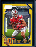 2023 Panini Score Jaxon Smith-Njigba Hot Rookies Gold /50 Seahawks