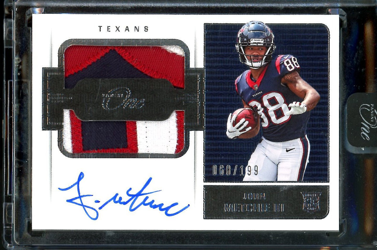 2022 Panini One John Metchie III Rookie RPA /199 Texans