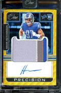 2022 Panini One Aidan Hutchinson Rookie RPA Gold Wave /15 Lions