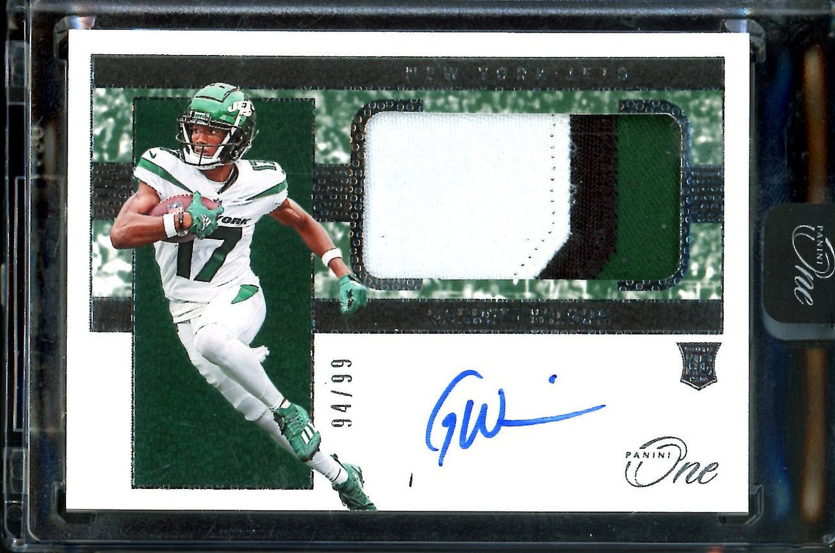 2022 Panini One Garrett Wilson Rookie RPA /99 Jets