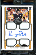 2022 Panini One Kenny Pickett Rookie Square One RPA /75 Steelers