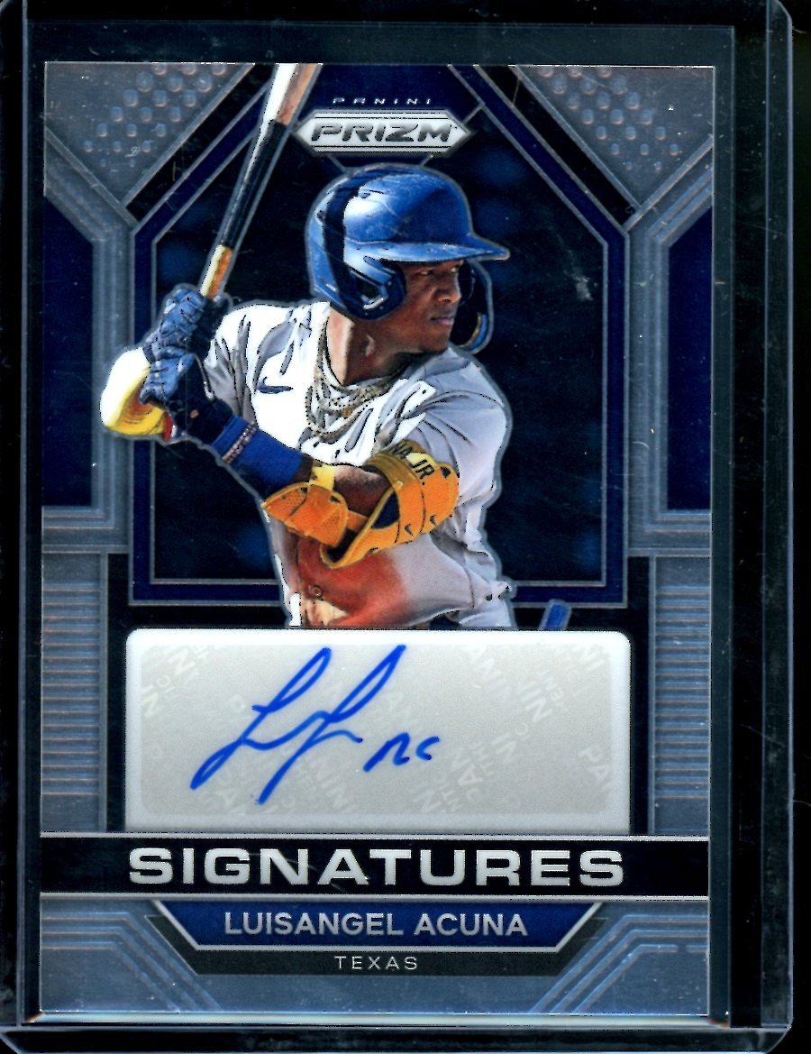 2023 Panini Prizm Luisangel Acuna Auto Mets