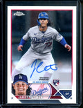 2023 Topps Chrome James Outman Rookie Auto Dodgers