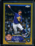 2023 Topps Chrome Ezequiel Tovar Rookie Gold /50 Rockies